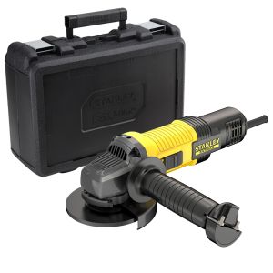 Угловая шлифмашина STANLEY FMEG220K, 850 Вт, 125 мм, 12000 об/мин, в кейсе (FMEG220K-QS)