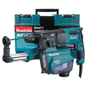 Перфоратор Makita HR2653, 800 Вт, 2.9 Дж, 4600 уд/мин, в кейсе