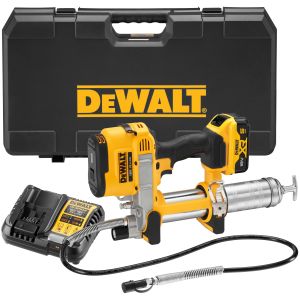 Аккумуляторный смазочный пистолет DEWALT DCGG571P1K, 18 В, 690 бар, с АКБ 5 Ач и ЗУ, в кейсе (DCGG571P1NK-XJ)