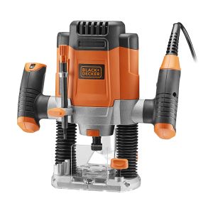 Фрезер BLACK+DECKER KW1200EKA, 1200 Вт, 28000 об/мин, 55 мм (KW1200EKA-QS)
