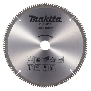 Диск пильный Makita D-81832, по мультиматериалу, 260х30х2.6 мм, 1 шт.