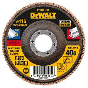 Лепестковый круг DEWALT DT30601, по металлу, 115х22.23 мм (DT30601-QZ)