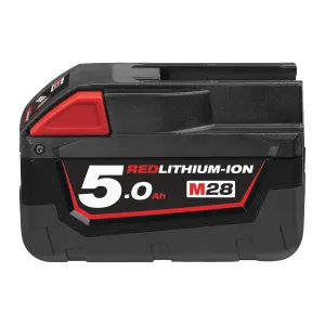 Аккумулятор Milwaukee M28 B5, Li-Ion 5 Ач, 4932430484