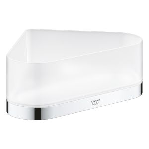 Полочка для душа GROHE Selection, угловая с держателем, хром (41038000)