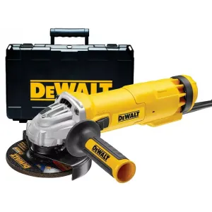 Угловая шлифовальная машина DEWALT,  125 мм, 11500 об/мин, 1400 Вт, в кейсе, DWE4237K