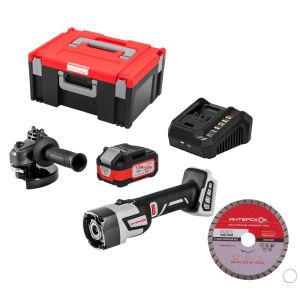 Угловая шлифмашина ИНТЕРСКОЛ УШМ-125/36ММ, 36 В, 125 мм, 8500 об/мин, (УЦЕНЕННЫЙ ТОВАР) (900.4.1.42/U)