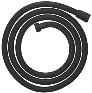 Душевой шланг GROHE Silverflex 1750 мм, с защитой от перекручивания, фантомный черный (28388KF1)