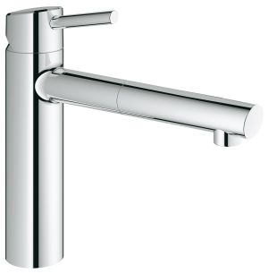 Смеситель для кухни GROHE Concetto с вытяжным изливом, хром (31129001)