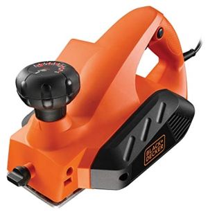 Рубанок BLACK+DECKER KW712, 650 Вт, 0-2 мм, шир. 82 мм