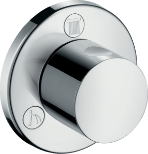 Переключатель потоков для душа hansgrohe Trio/Quattro на 3 потребителя 15932000, хром