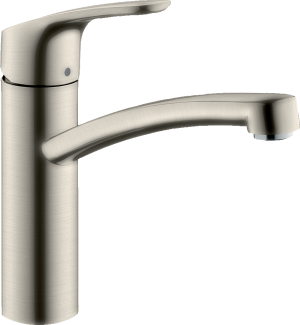 Смеситель для кухонной мойки hansgrohe Focus M41 160, с поворотным изливом 31806800, под сталь
