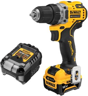 Аккумуляторная дрель-шуруповерт DEWALT DCD701L1, 12 В, 1500 об/мин, с АКБ 5 Ач и ЗУ (DCD701L1N-XJ)