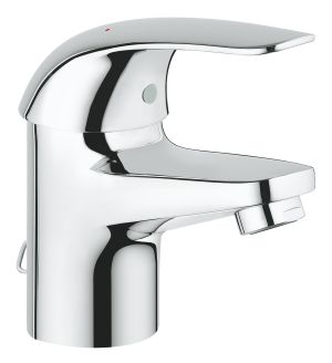 Смеситель для раковины GROHE Euroeco с цепочкой, S-size, хром (32881000/U), уцененный товар