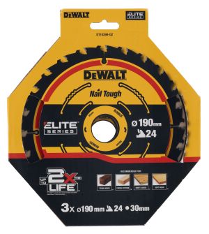 Диск пильный по дереву DEWALT EXTREME 190х30х0.99 мм (DT10399-QZ)