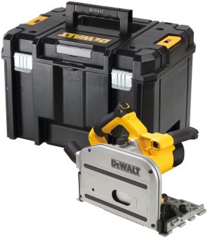 Дисковая пила DEWALT DWS520KT, 1300 Вт, 165 мм, 4000 об/мин, в кейсе TSTAK (DWS520KT-QS/U1), уцененный товар