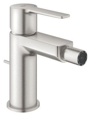 Смеситель для биде GROHE Lineare с донным клапаном, суперсталь (33848DC1)