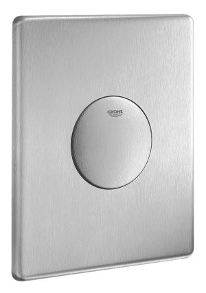 Панель смыва для унитаза GROHE Skate, 1 режим, нержавеющая сталь (38445SD0)