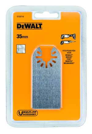 Насадка для мультитул гибкая - шпатель по клеям, лакам и герметикам DEWALT DT20716