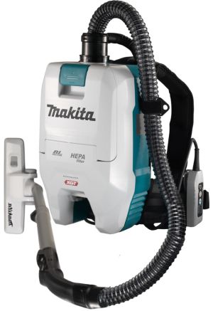 Пылесос ранцевый Makita VC008GZ, 40 В, 2 л, без АКБ и ЗУ