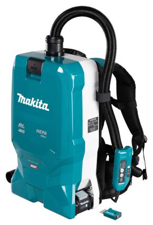 Аккумуляторный ранцевый пылесос Makita VC012G, 40 В, 6 л, с АКБ 5 Ач, без ЗУ (DUST-KITM9)