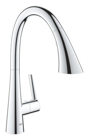 Смеситель для кухни GROHE Zedra с вытяжным душем 3jet, хром (32294002)