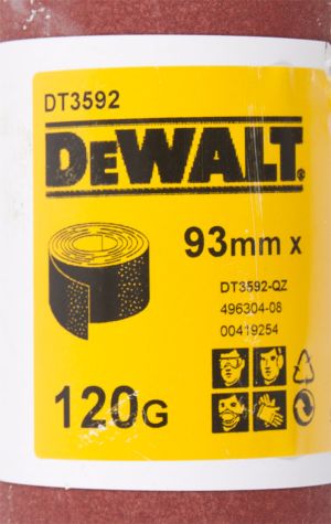 Шлифлист DEWALT DT3592, 5 м x 93 мм, 120G