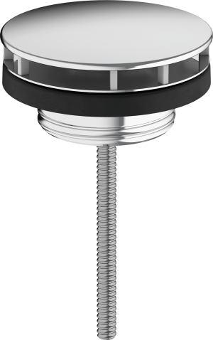 Донный клапан для раковины hansgrohe незапираемый 50001000, хром
