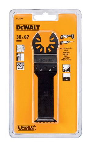 Насадка для мультитул пилка DEWALT DT20703, 30 мм, HSS (DT20703-QZ)