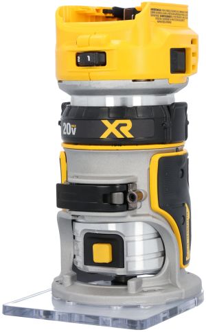 Аккумуляторный кромочный фрезер DEWALT DCW600BP1, 20 В, 25500 об/мин, 55 мм, с АКБ 5 Ач и ЗУ (DCW600BP1-XJ)