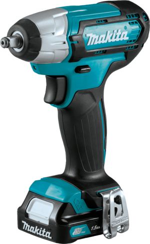 Аккумуляторный ударный гайковерт Makita 3/8" CXT, 12В, 140 Нм, 2600 об/мин, TW140DWAE