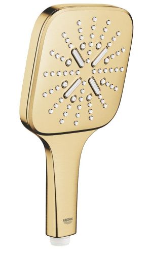 Ручной душ GROHE Rainshower SmartActive 130 Cube, 3 режима, холодный рассвет матовый (26582GN0)