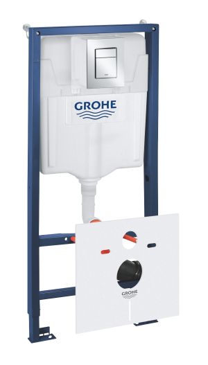Набор GROHE Rapid SL 5 в 1 в сборе, для подвесного унитаза, монтажная высота 1,13 м (39500000)