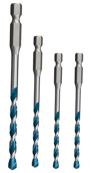 Набор сверл по мультиматериалу Makita с хвостовиком HEX, 5-10 мм, 4 шт. (EQSET-4)