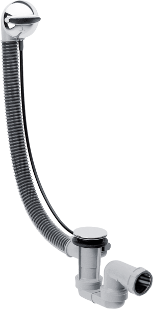 Слив-перелив для стандартных ванн hansgrohe Flexaplus 58143000, хром