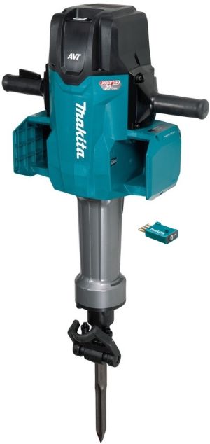 Аккумуляторный отбойный молоток Makita HM004GZ01, 2x40 В, 72.8 Дж, 870 уд/мин, без АКБ и ЗУ