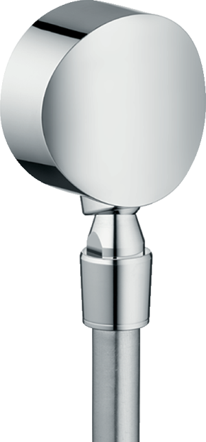 Шланговое подключение hansgrohe FixFit S с клапаном обратного тока и шарнирным соединением 27506000, хром