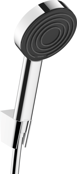 Душевой набор hansgrohe Pulsify S 105 1jet с держателем и шлангом 125 см 24301000, хром