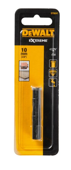 Сверло алмазное трубчатое DEWALT EXTREME, 10 мм, 1 шт. (DT6041-QZ)