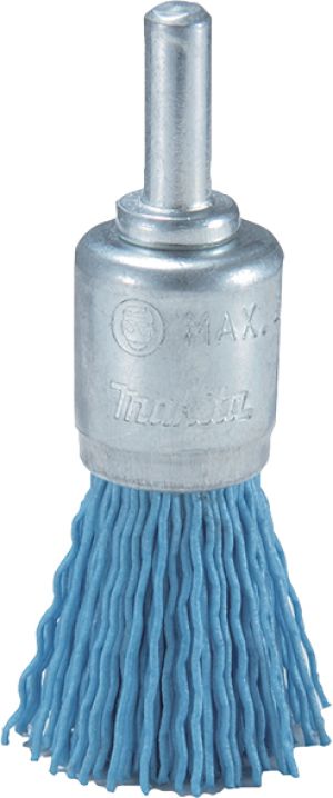 Щетка нейлоновая кистевая Makita (d30 мм, синяя, G240, 6 мм), D-45733