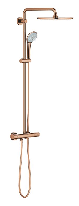 Душевая система GROHE Euphoria System 310 с термостатом для душа, теплый закат глянец (26075DA0)