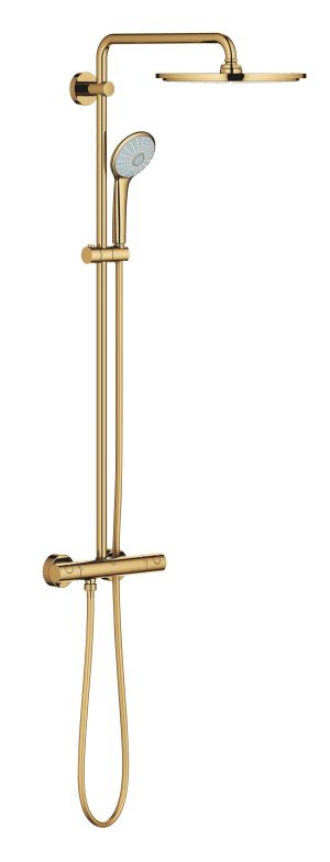 Душевая система GROHE Euphoria System 310 с термостатом для душа, холодный рассвет глянец (26075GL0)