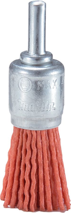 Щетка нейлоновая кистевая Makita (d17 мм, красная, G80, 6 мм), D-45674