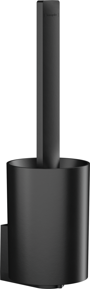 Туалетный ершик hansgrohe WallStoris с настенным держателем 27927670, матовый черный